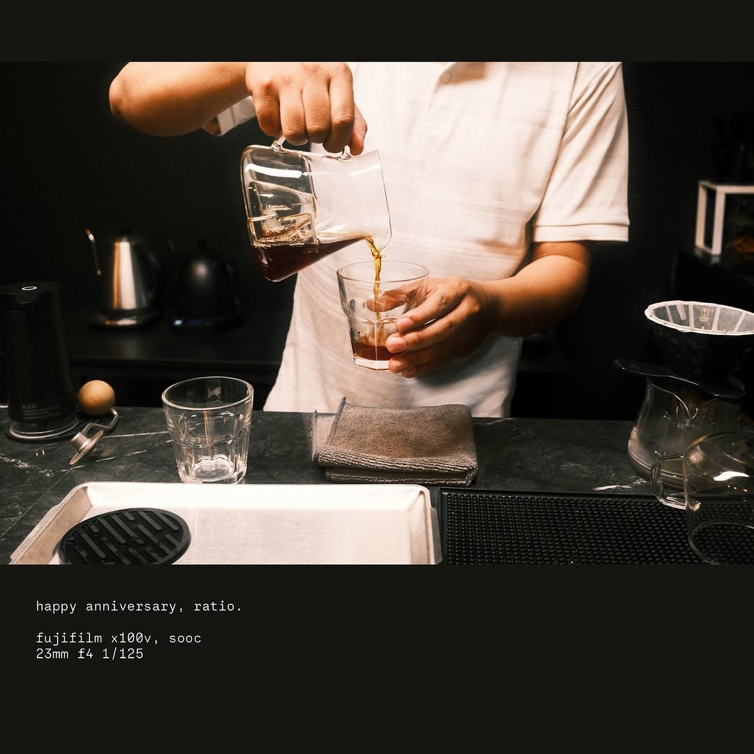 Ratio Coffee 5th year milestone